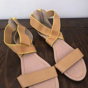 Stretch summer sandals
